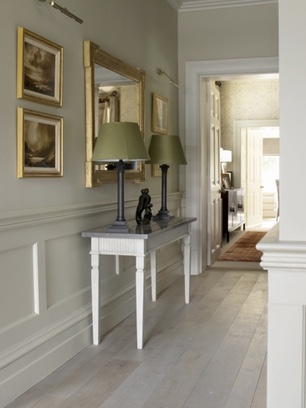 fitted joinery console table